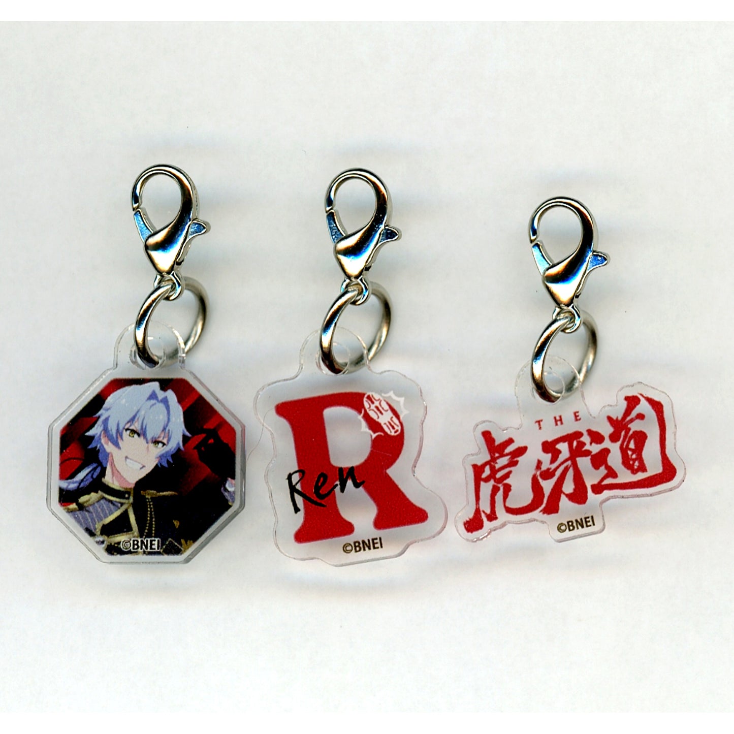 Ren Kizaki The Idolm@ster SideM Official Acrylic Charm Set 315 Production presents FANTASTIC BATTLE FES Who goes first [USED]
