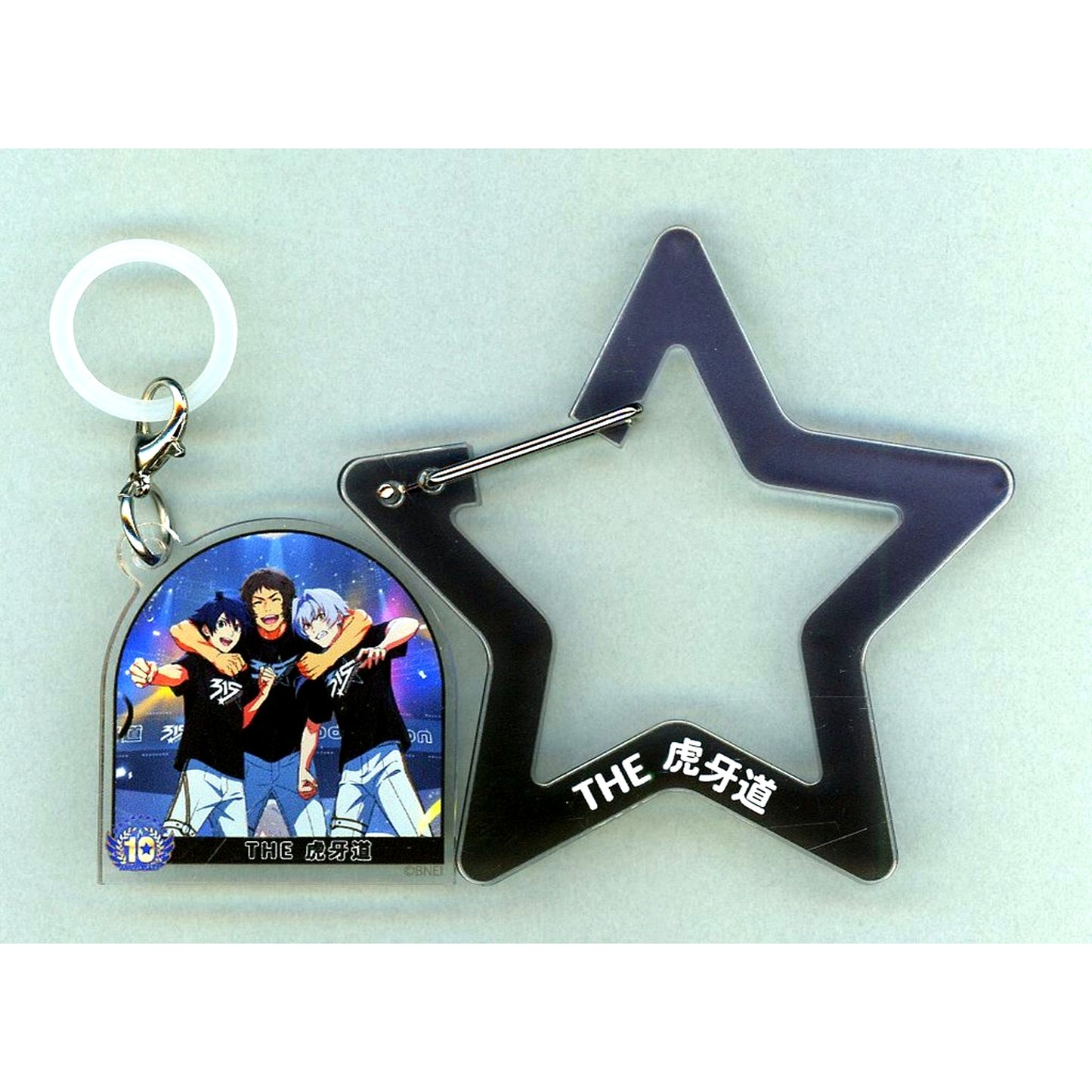 THE Kogadou THE IDOLM@STER SideM Official Carabiner with Charm 10th ANNIVERSARY ST@GE Commemoration [USED]