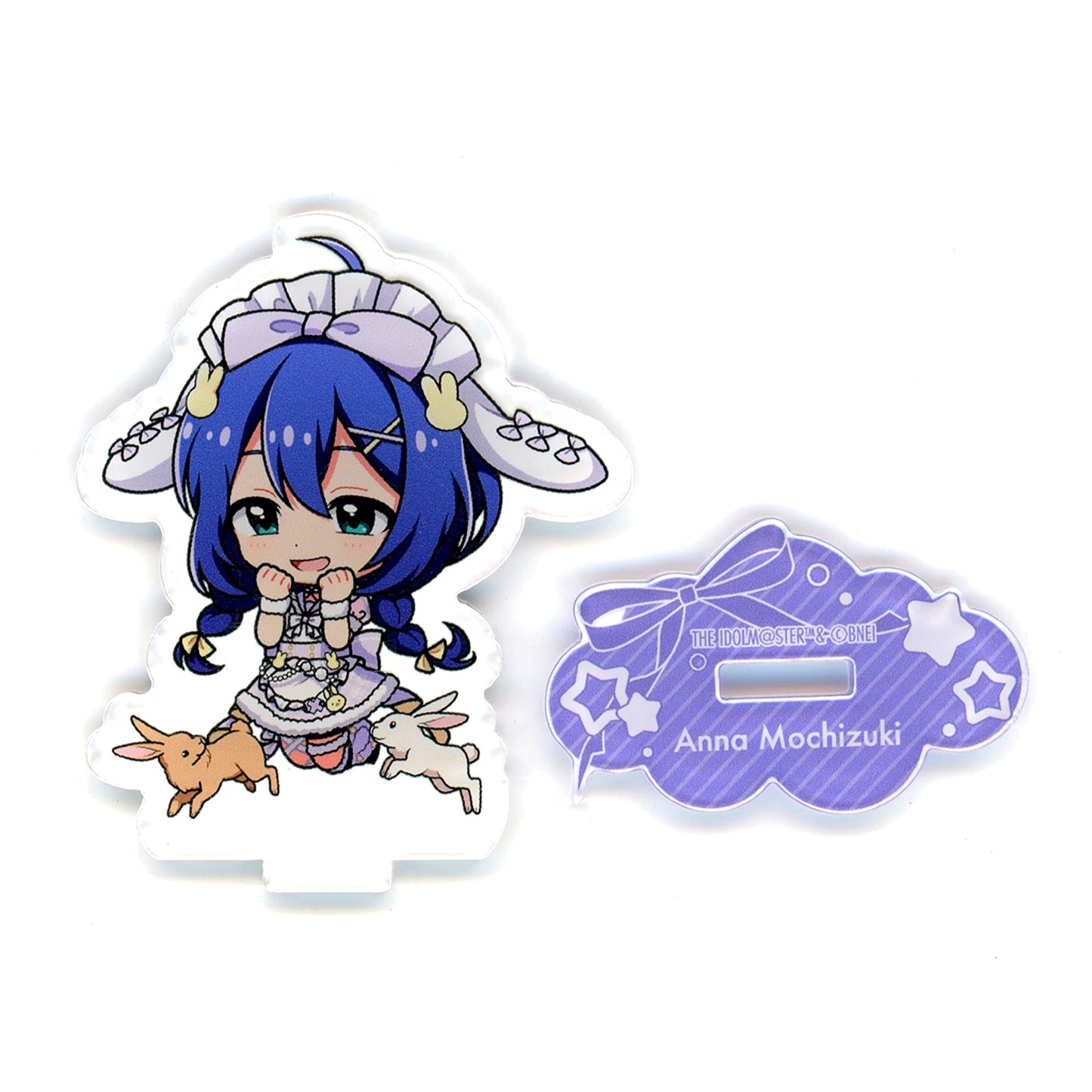 Anna Mochizuki The Idolmaster Million Live! Trading Mini Character Acrylic Stand Tobu Zoo ANIMAL PARADISE! in Tobu Zoo [USED]