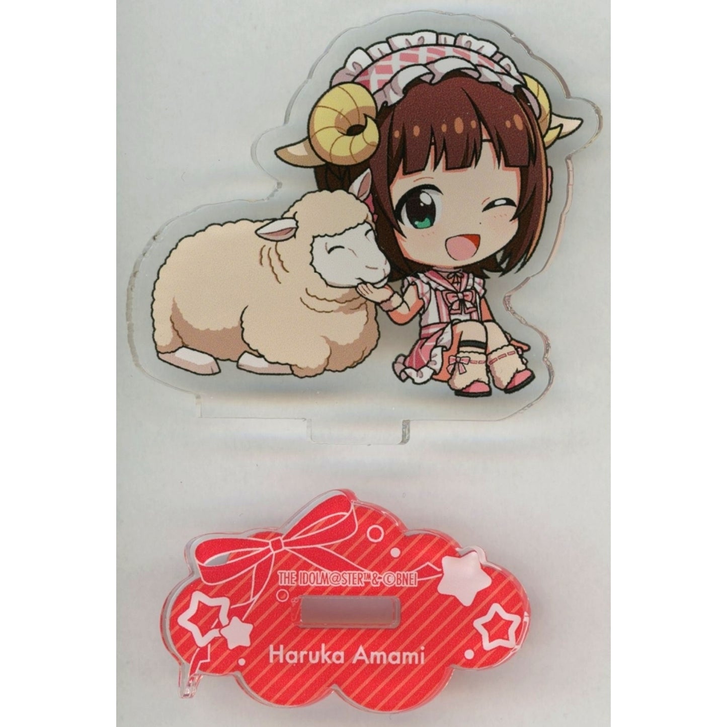 Haruka Amami MILLION LIVE! Trading Mini Character Acrylic Stand x Tobu Zoo ANIMAL PARADISE! in Tobu Zoo [USED]