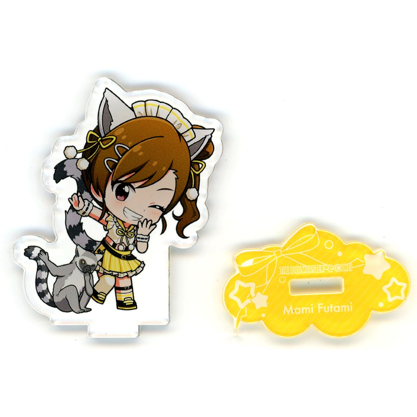 Mami Futami Idolmaster Million Live Tobu Zoo ANIMAL PARADISE in Tobu Zoo Trading Mini Character Acrylic Stand [USED]
