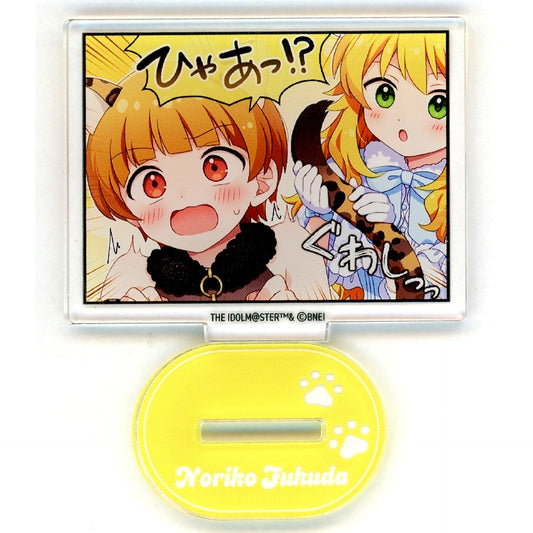Noriko Fukuda Idolmaster Million Live! x Tobu Zoo Anim@l Paradise! Ears and Tail Series Trading 4-Koma Acrylic Stand Princess [USED]