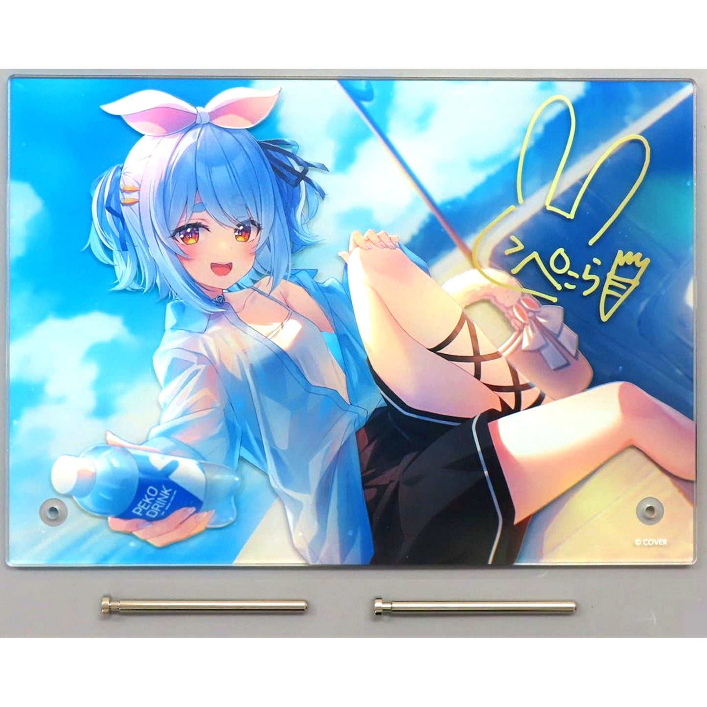 Usada Pekora Acrylic Stand Panel Virtual YouTuber Hololive x Lawson [USED]