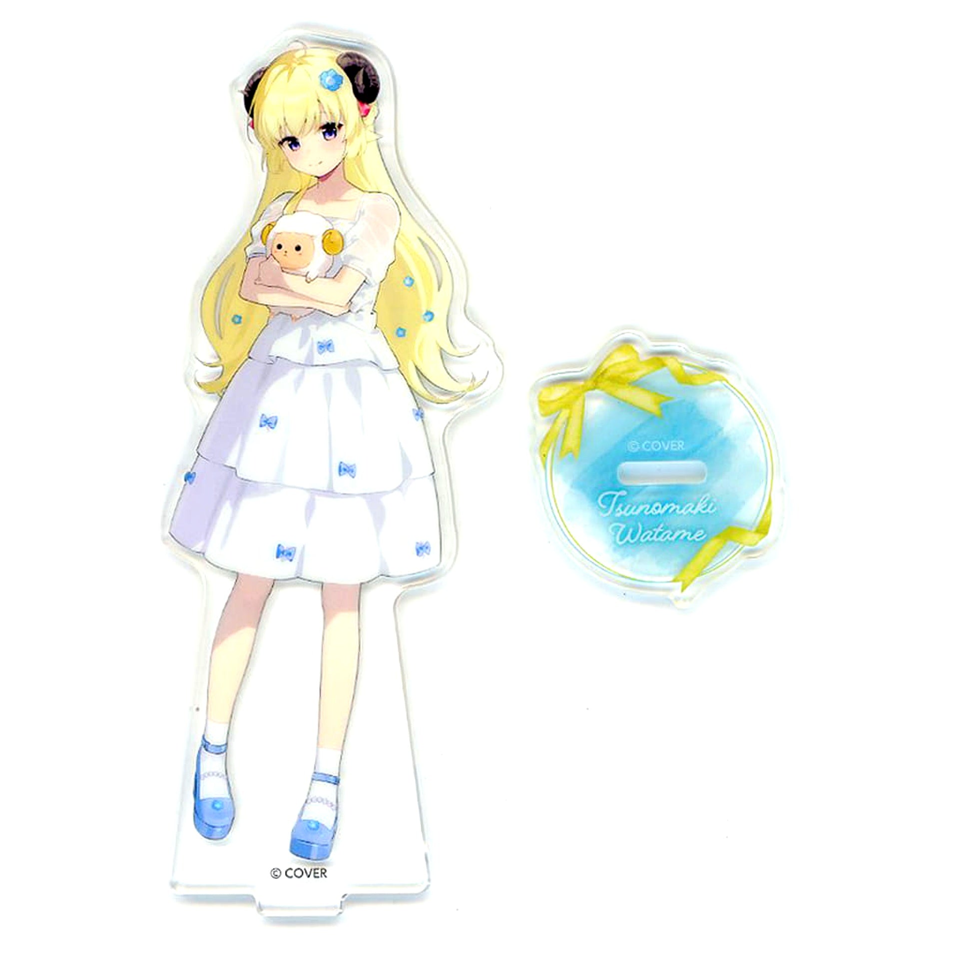 Tsunomaki Watame hololive x Lawson One-Piece Outfit Acrylic Stand [USED]