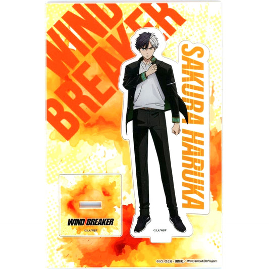 Haruka Sakura Acrylic Figure WIND BREAKER Season 2 CloverWorks POP UP SHOP [USED]