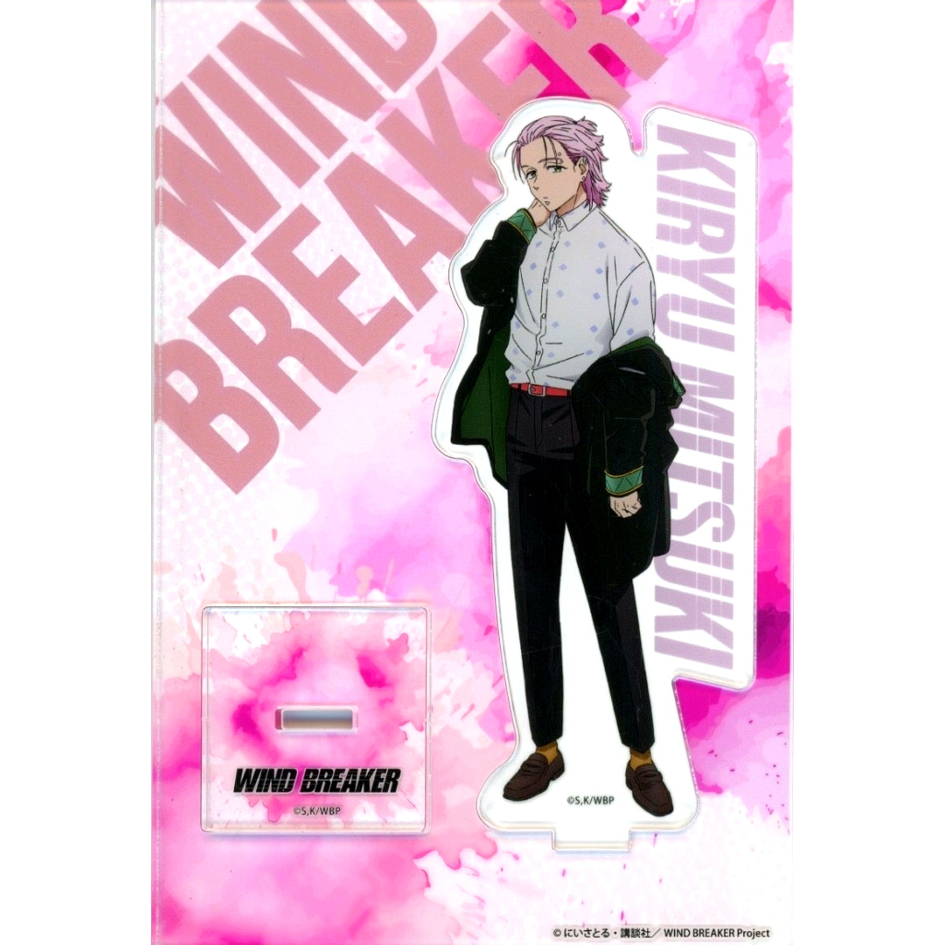 Mitsuki Kiryu WIND BREAKER Season 2 Acrylic Figure CloverWorks POP UP SHOP [USED]