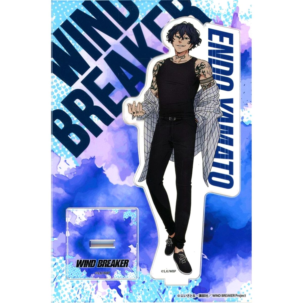 Yamato Endo Acrylic Figure WIND BREAKER Season 2 CloverWorks Pop-Up Shop [USED]