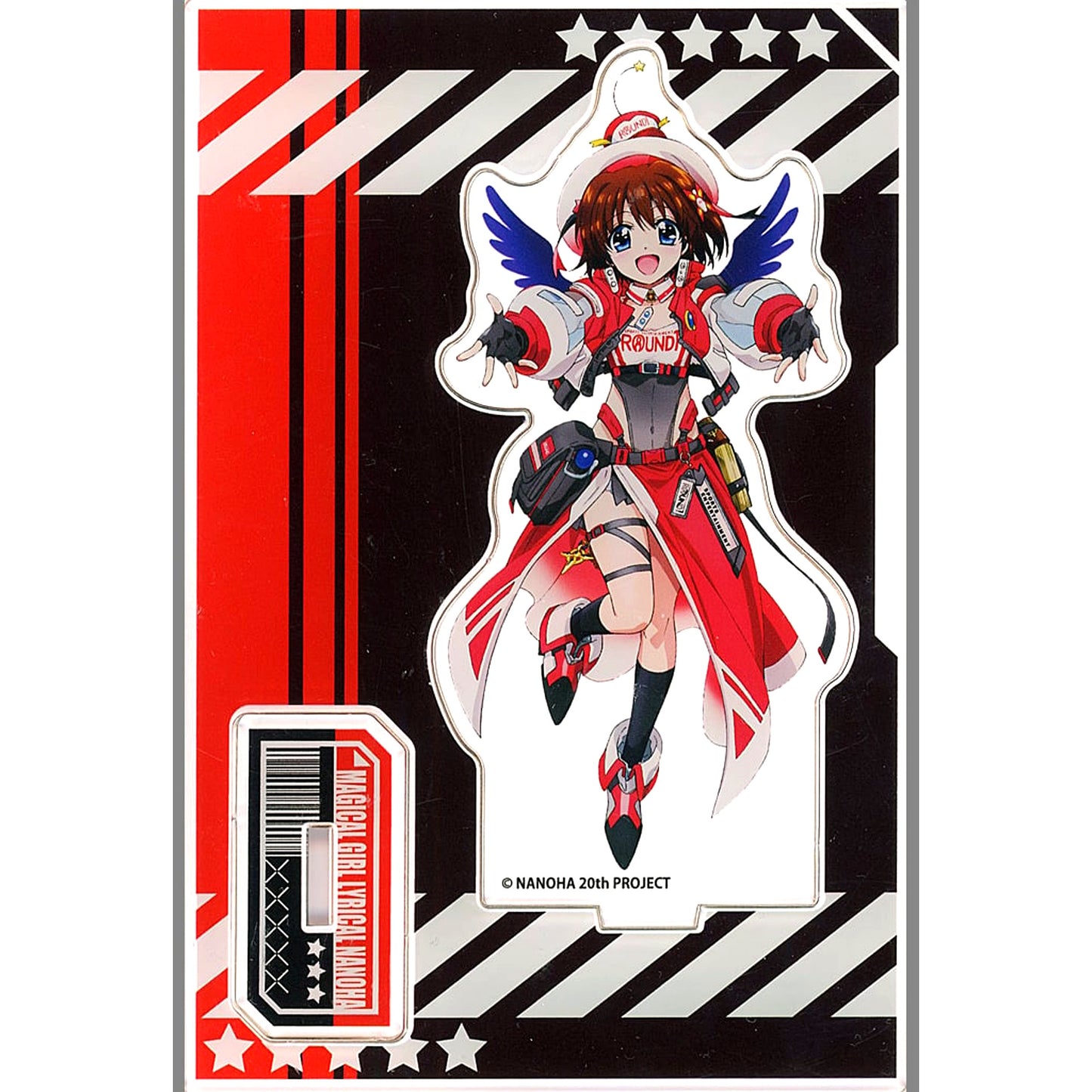 Hayate Yagami Acrylic Stand Magical Girl Lyrical Nanoha Series Round One Limited [USED]