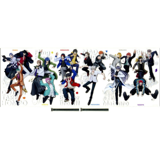 Hypnosis Mic: Division Rap Battle Group Long Acrylic Panel Only from MIC AS ONE HYPSTER Limited Edition CD Bundle Bonus [USED]