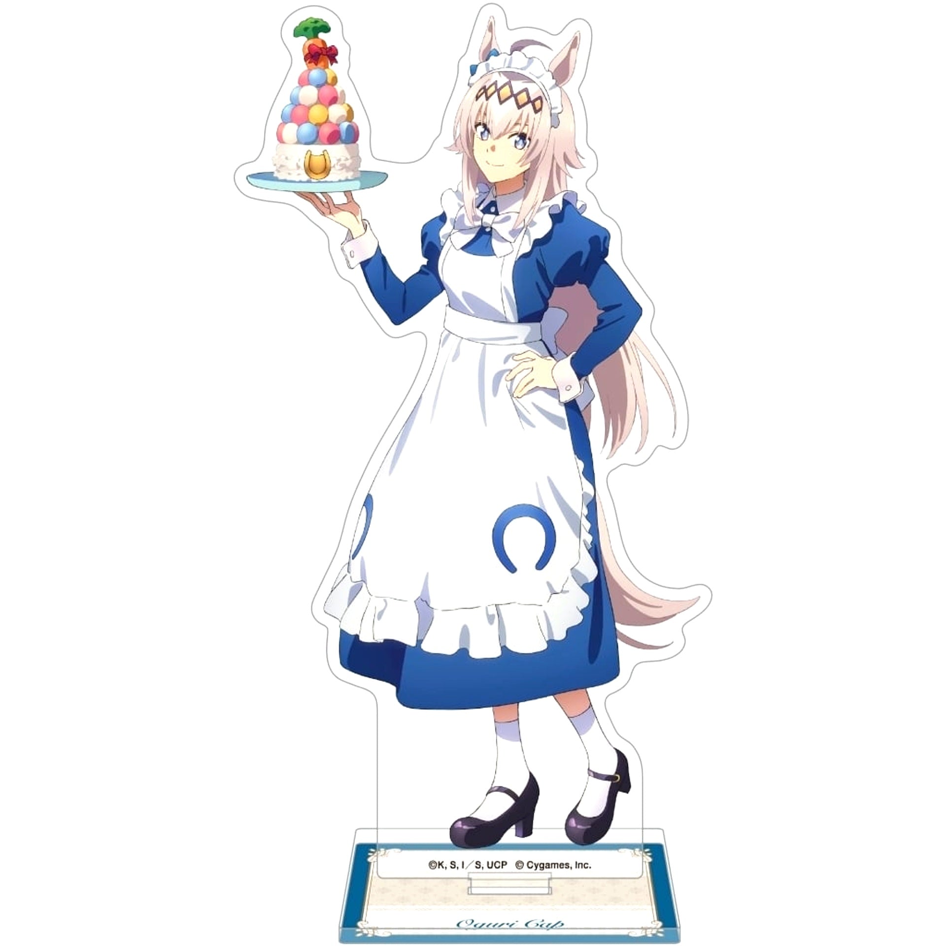Oguri Cap Uma Musume Cinderella Gray Welcome to the Holy Hoof Festival! Tracen Academy Maid Cafe Acrylic Stand [USED]