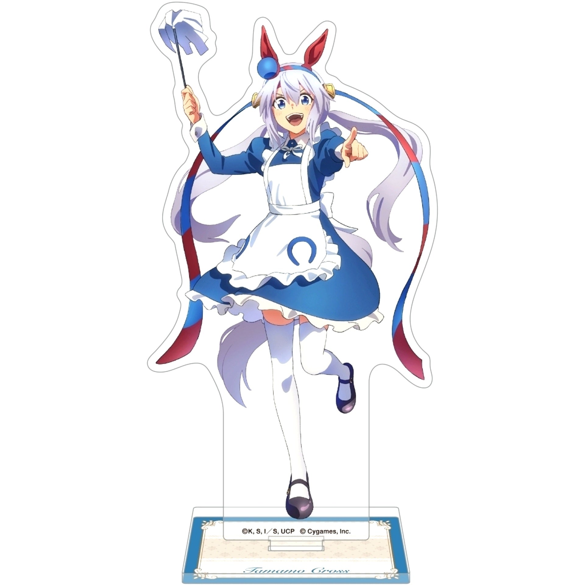 Tamamo Cross Welcome to the Holy Hoof Festival! Tracen Academy Maid Cafe Umamusume: Cinderella Gray Acrylic Stand [USED]