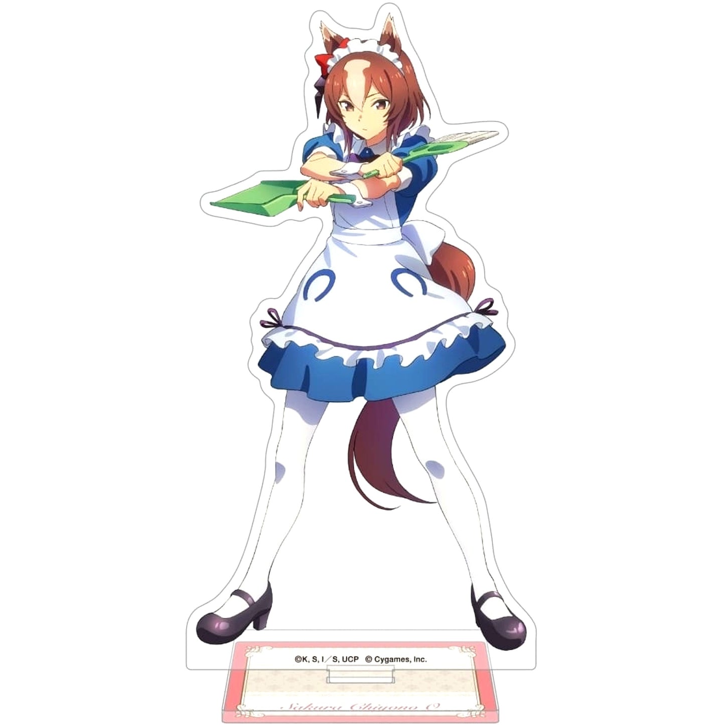 Yaeno Muteki Umamusume: Cinderella Gray Welcome to the Sacred Hoof Festival! Tracen Academy Maid Cafe Acrylic Stand [USED]