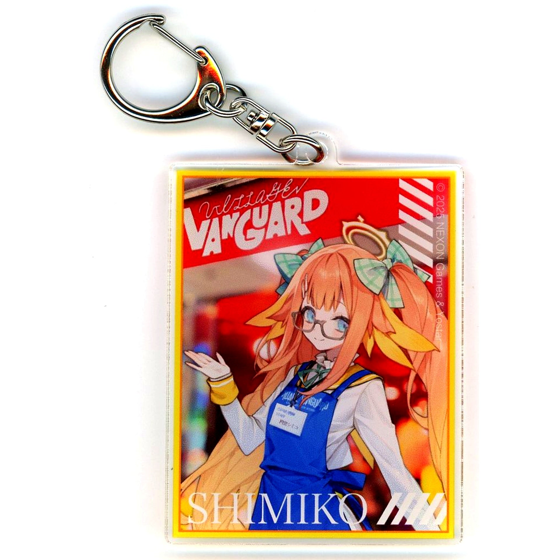 Shimiko Endo Blue Archive Trading Acrylic Keychain Village Vanguard [USED]