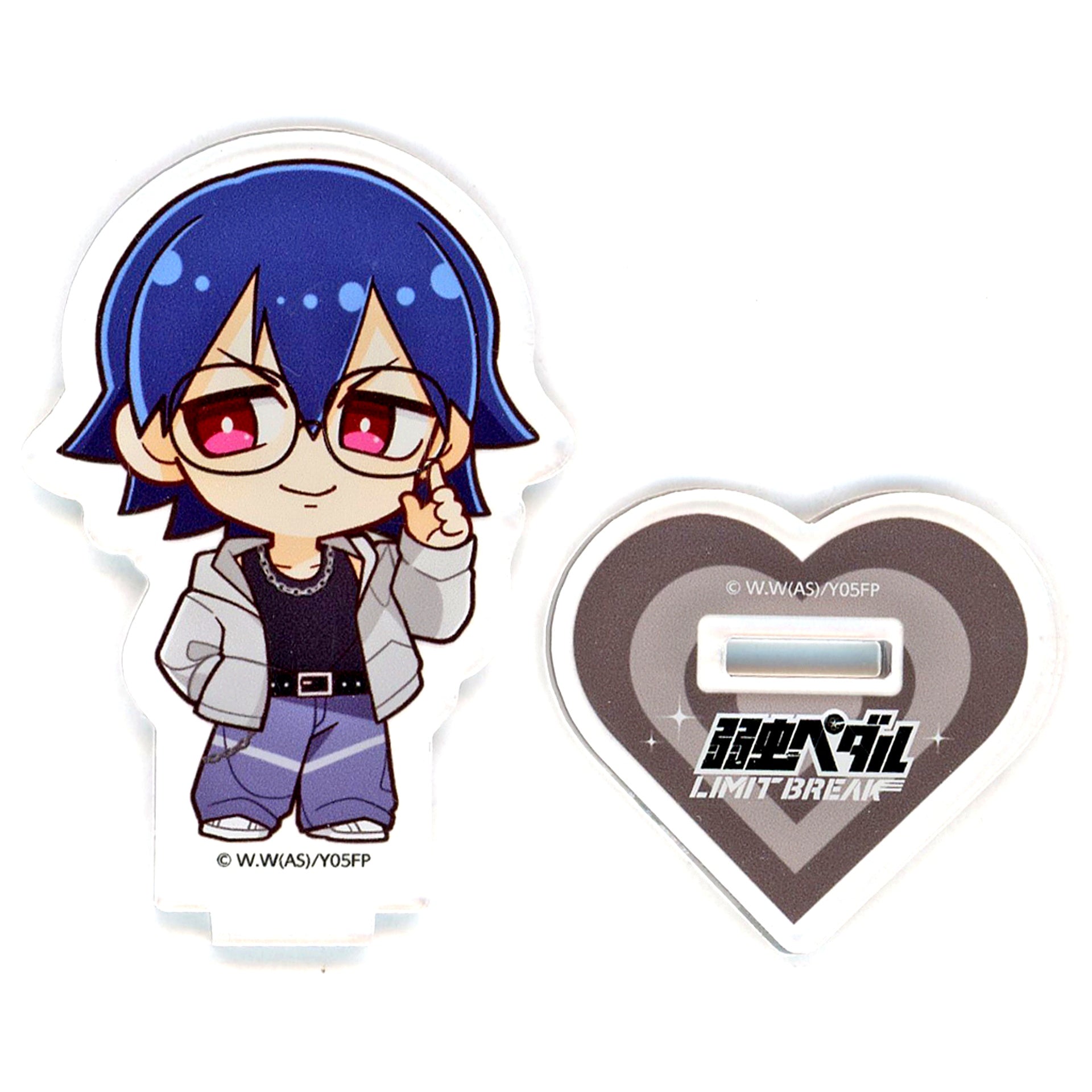 Yuto Shinkai Yowamushi Pedal LIMIT BREAK x PRINCESS CAFE POP UP SHOP Y2K Mini Character Acrylic Stand [USED]