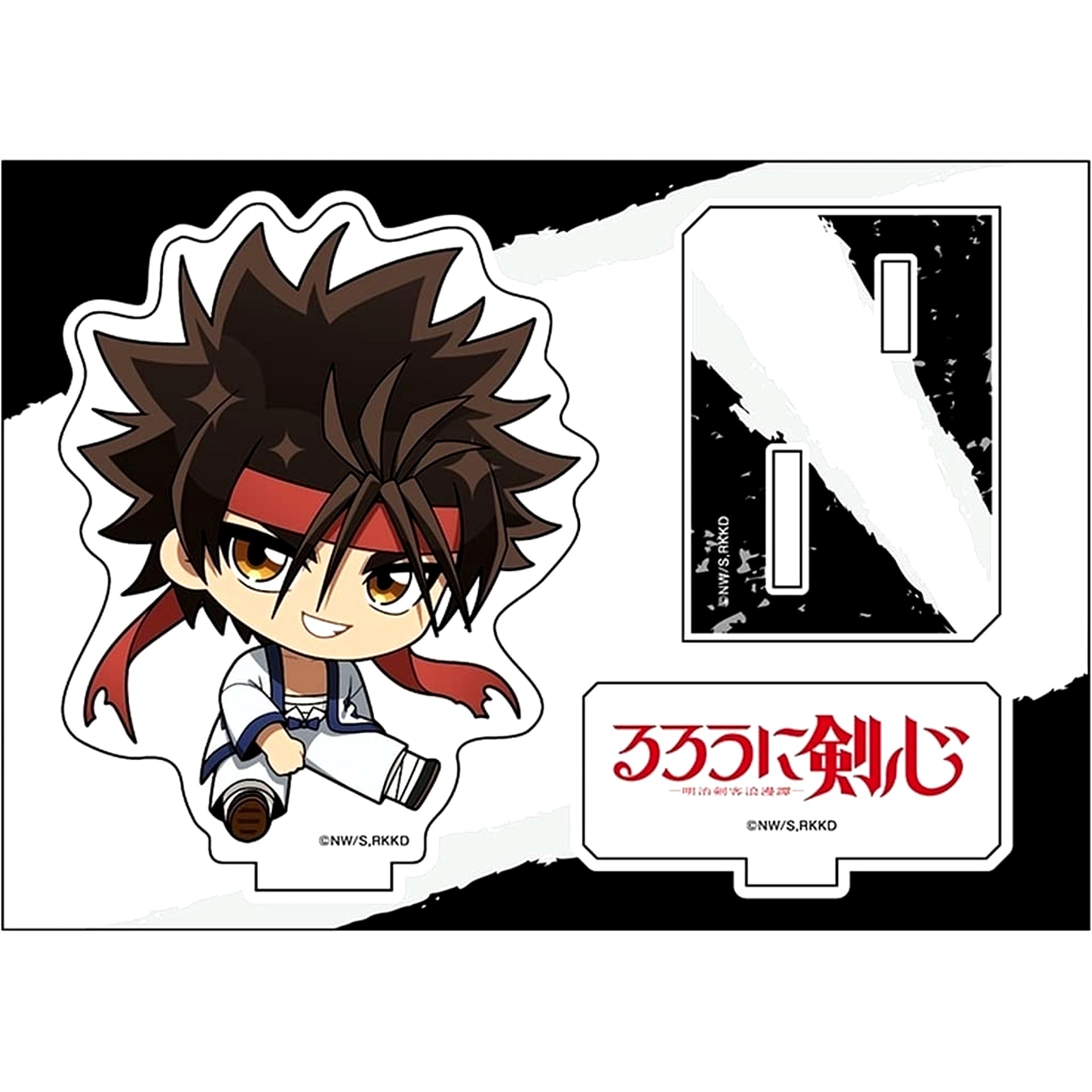 Sanosuke Sagara Rurouni Kenshin: Meiji Swordsman Romantic Story Kyoto Disturbance Petanko Acrylic Figure [USED]