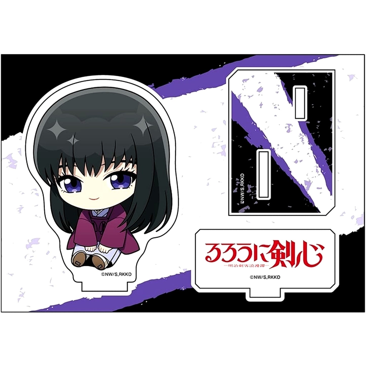 Megumi Takani Rurouni Kenshin: Meiji Swordsman Romantic Story Kyoto Disturbance Petanko Acrylic Figure [USED]