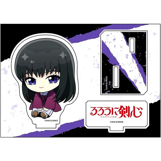 Megumi Takani Rurouni Kenshin: Meiji Swordsman Romantic Story Kyoto Disturbance Petanko Acrylic Figure [USED]