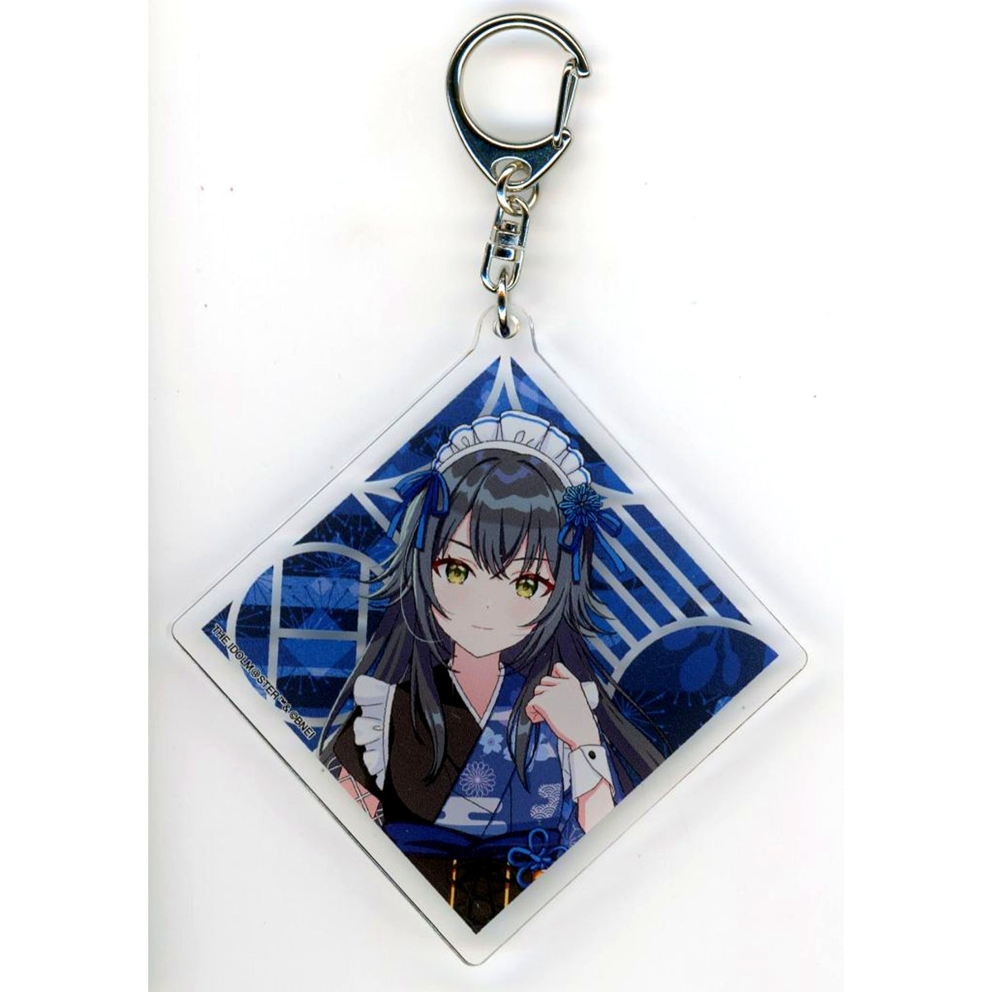 Temari Tsukimura Gakuen Idolmaster Acrylic Keychain 05 Kimono Maid Ver. Drawn Illustration Nippon Gourmet Kaido [USED]