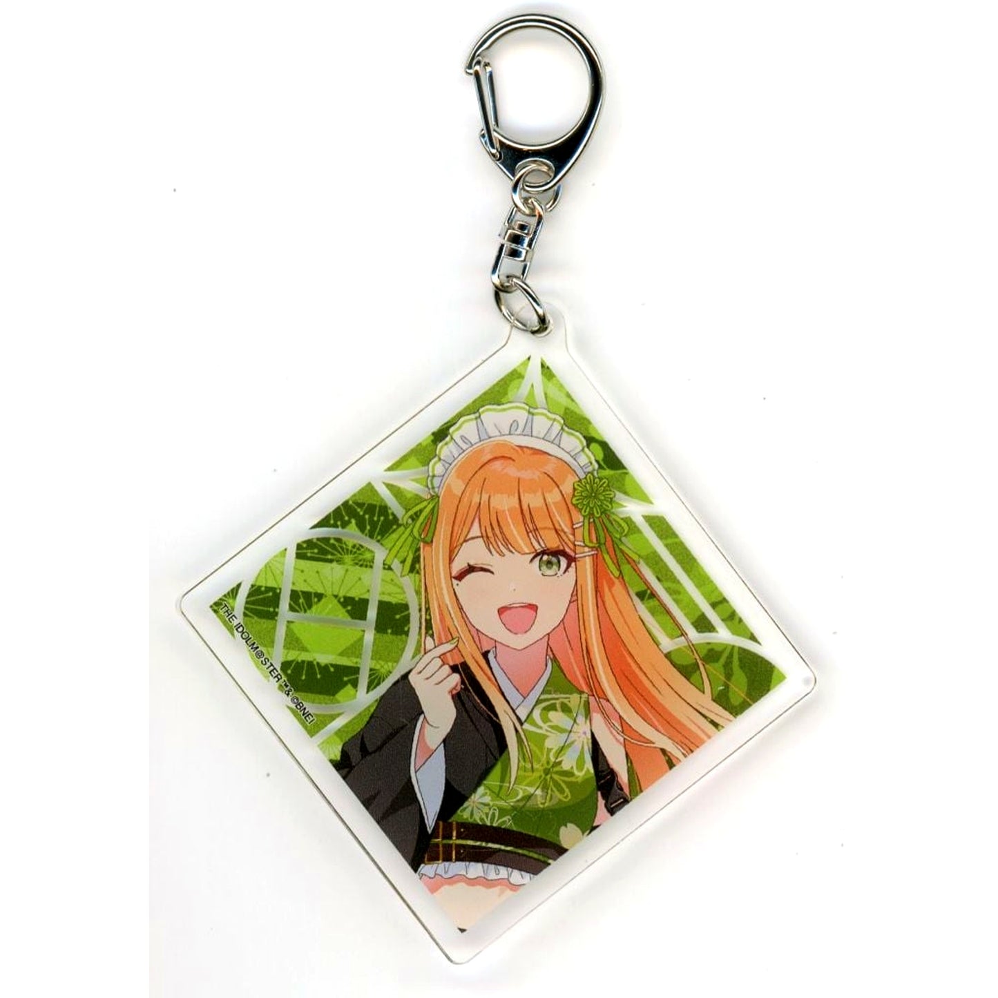 Sumika Shiun Gakuen Idolmaster Acrylic Keychain 05 Kimono Maid Ver. Drawn Illustration Nippon Gourmet Kaido [USED]