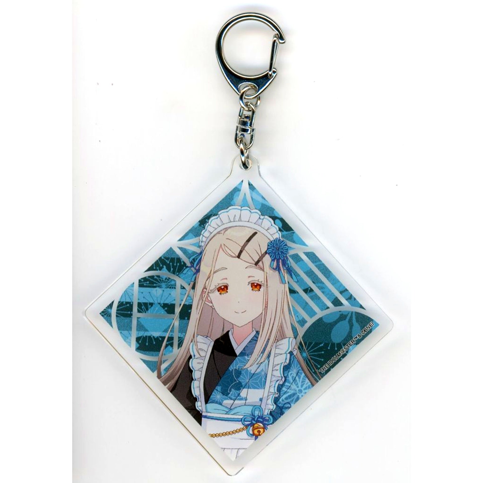 Hiro Shinosawa Gakuen Idolmaster Acrylic Keychain 05 Kimono Maid Ver. Drawn Illustration Nippon Gourmet Kaido [USED]