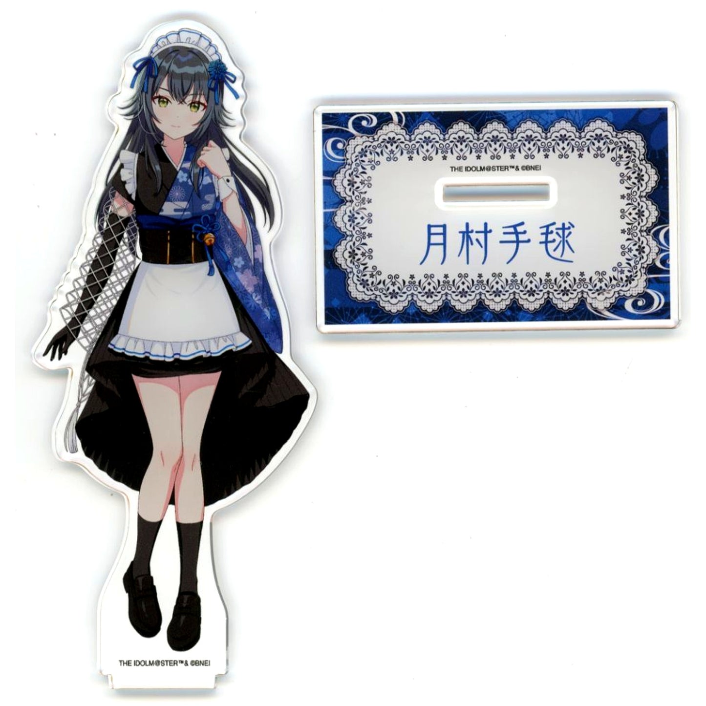 Temari Tsukimura Gakuen Idolmaster Drawn Illustration Acrylic Stand Kimono Maid Ver. Nippon Gourmet Kaido [USED]