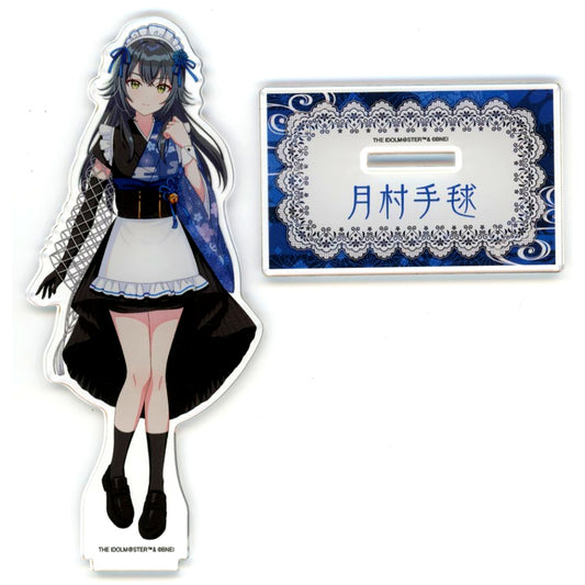 Temari Tsukimura Gakuen Idolmaster Drawn Illustration Acrylic Stand Kimono Maid Ver. Nippon Gourmet Kaido [USED]