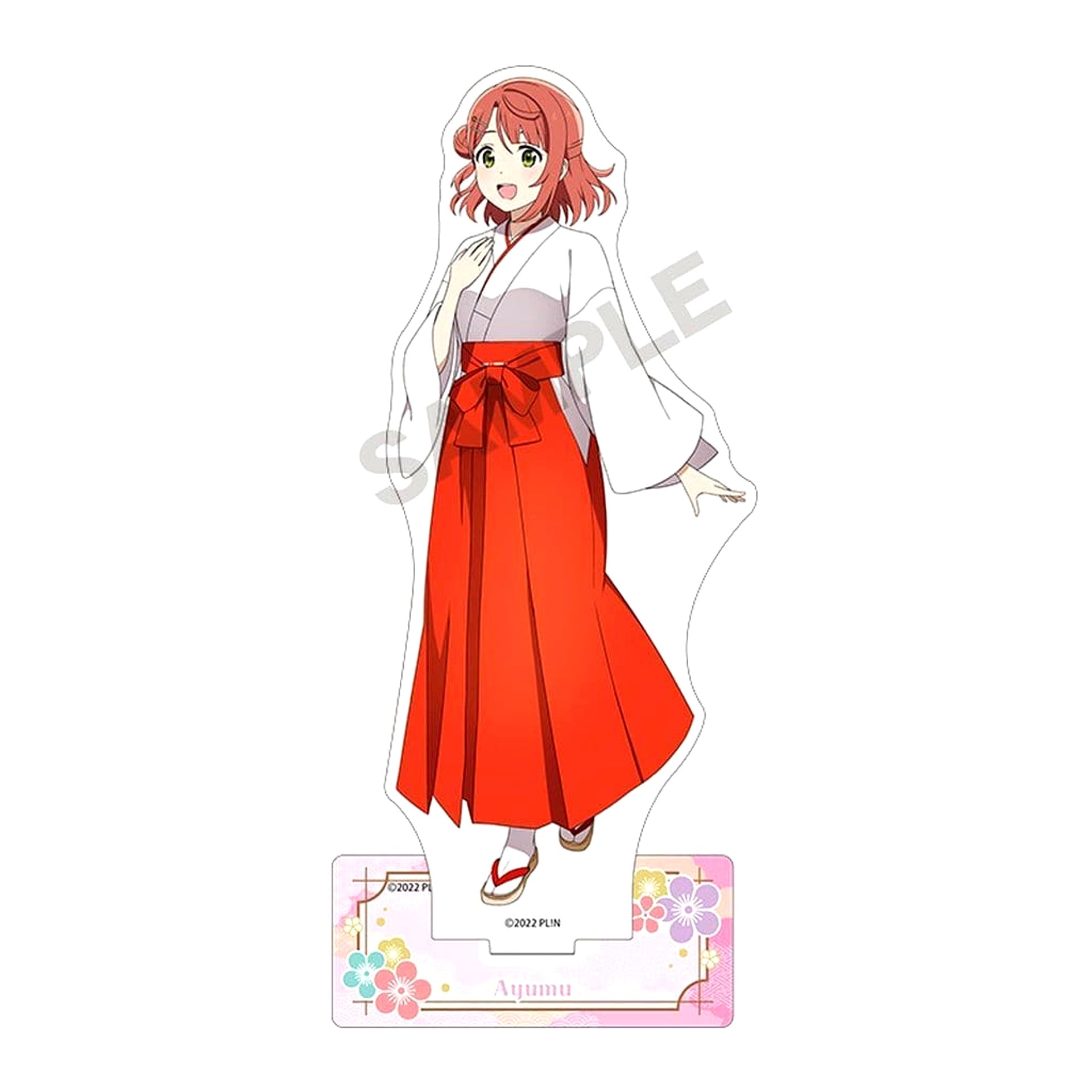 Ayumu Uehara Love Live! Nijigasaki High School Idol Club Acrylic Stand "Love Live! Nijigasaki High School Idol Club Summer Festival at Kanda Myojin Noryo Festival" [USED]