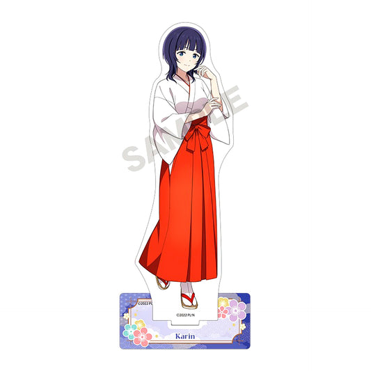 Karin Asaka Acrylic Stand Love Live! Nijigasaki High School Idol Club Summer Festival in Kanda Myojin Noryo Matsuri [USED]