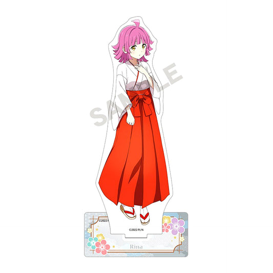 Rina Tennoji Acrylic Stand Love Live! Nijigasaki High School Idol Club Summer Festival in Kanda Myojin Noryo Matsuri [USED]