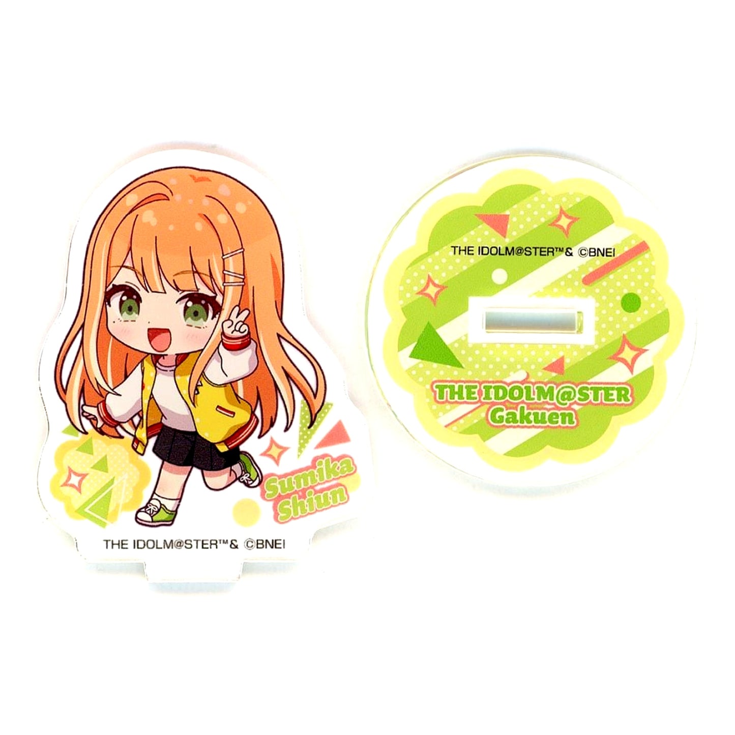 Sumika Shiun Gakuen Idolmaster Dodecamin Campaign Original Mini Acrylic Stand PET500ml Lottery Prize [USED]