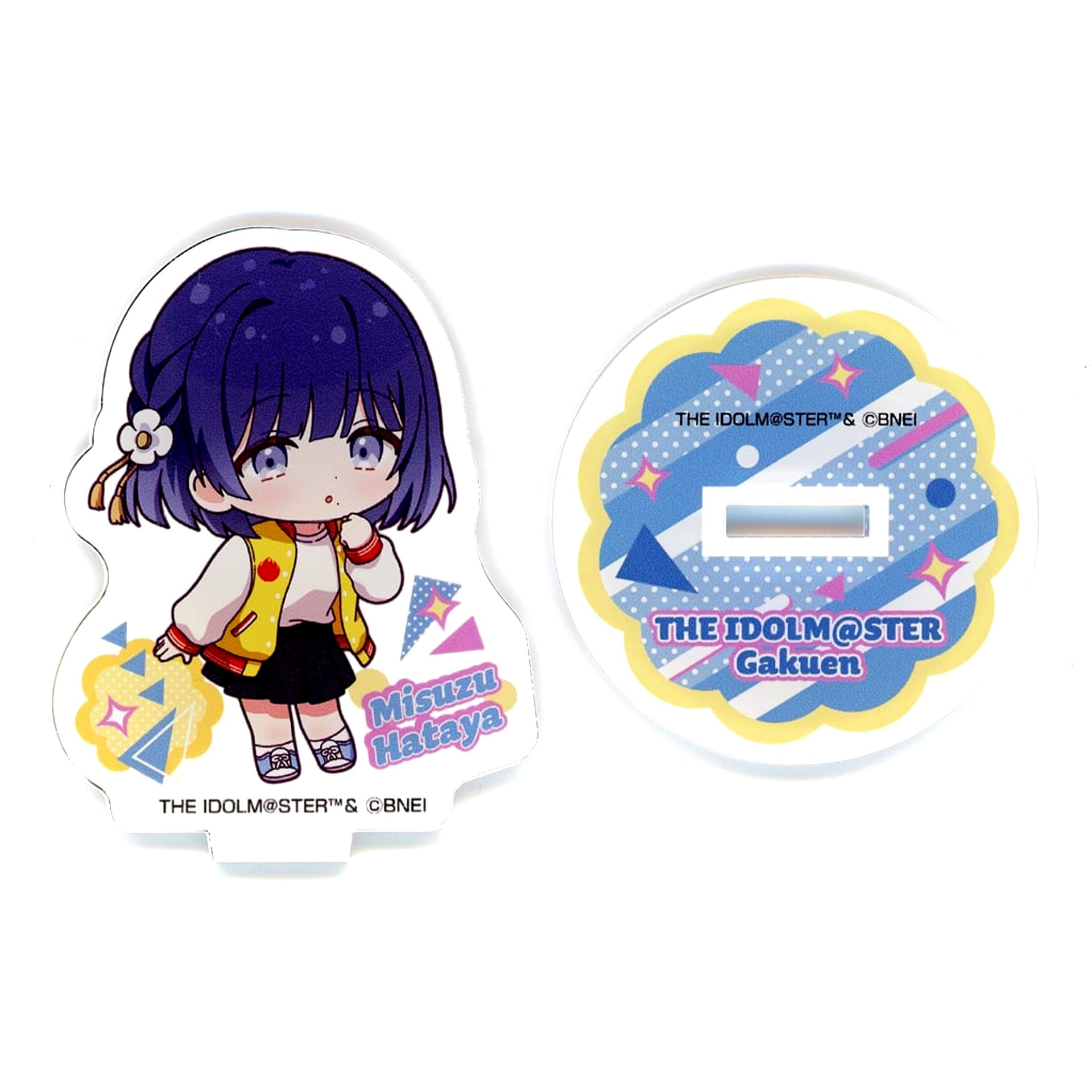 Misuzu Hataya Gakuen Idolmaster Dodecamin Campaign Original Mini Acrylic Stand PET500ml Lottery Prize [USED]