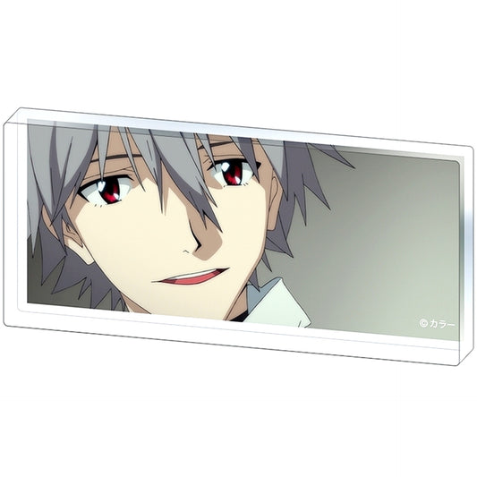 Kaworu Nagisa F Acrylic Block Collection Evangelion New Theatrical Edition [USED]