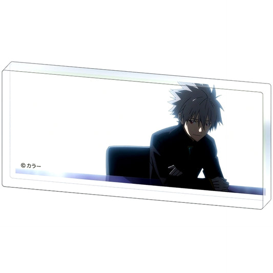 Kaworu Nagisa J Acrylic Block Collection Evangelion New Theatrical Edition [USED]