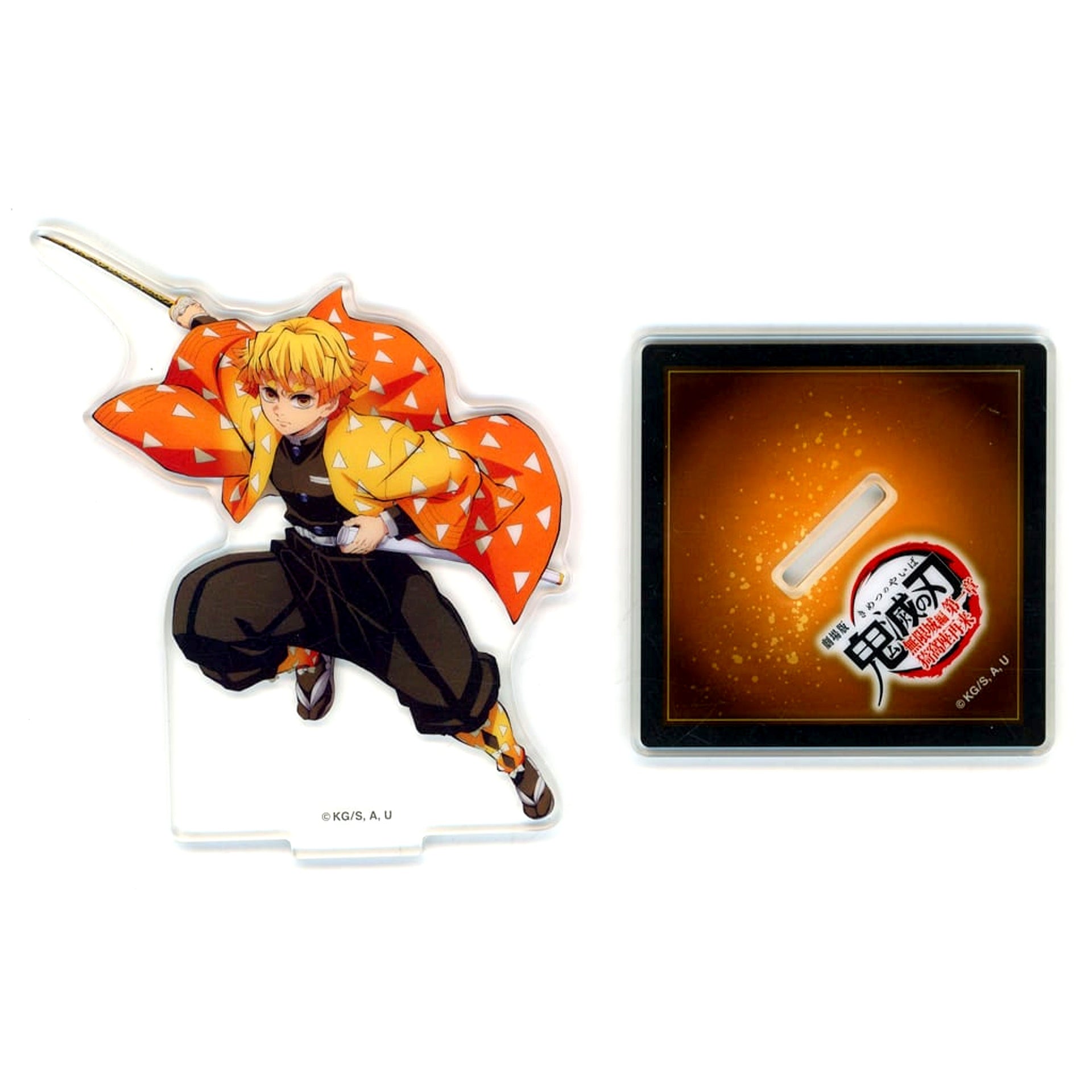 Zenitsu Agatsuma Demon Slayer: Kimetsu no Yaiba The Movie Infinity Castle Part 1 Akaza Returns Acrylic Stand Theater Goods [USED]