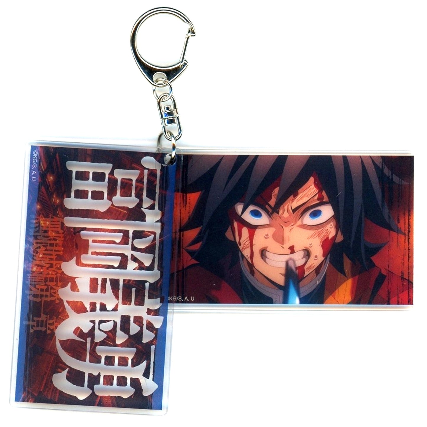 Giyu Tomioka Demon Slayer Kimetsu no Yaiba Movie Infinity Castle Arc Part 1 Slide Acrylic Keychain [USED]