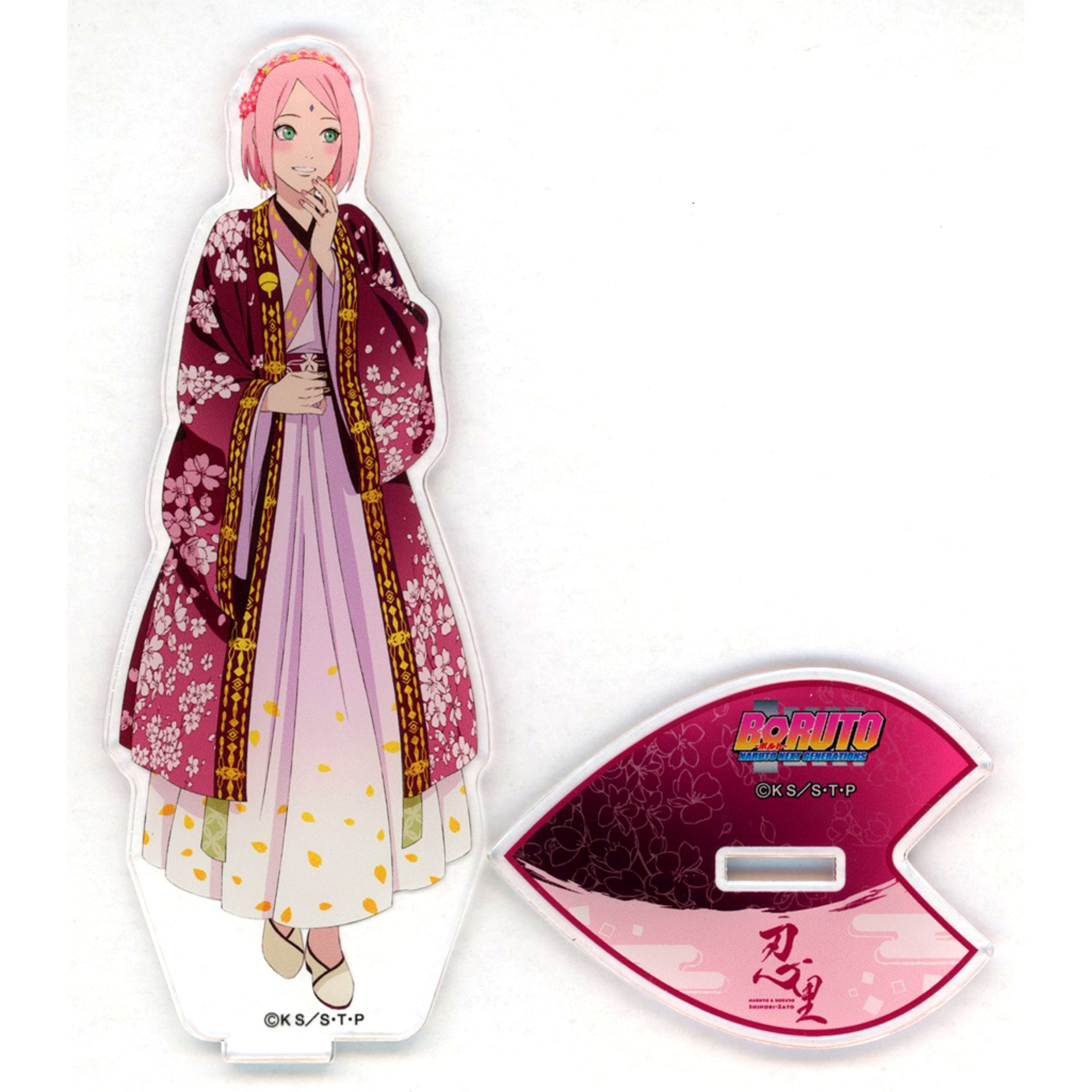 Sakura Uchiha Acrylic Stand Naruto x Boruto Shinobi-Zato Mission 022 [USED]