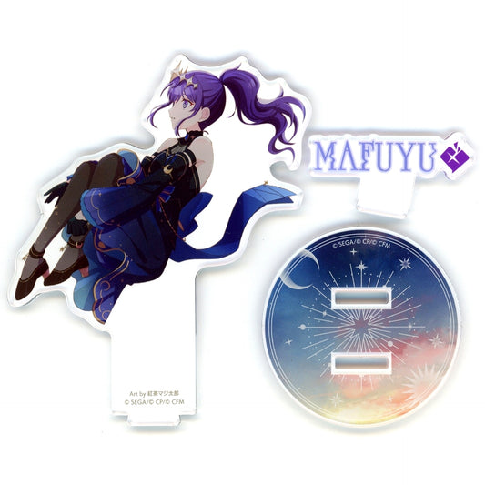 Mafuyu Asahina Project Sekai Colorful Stage! feat. Hatsune Miku Connect Live Nightcord at 25:00 x Virtual Singer Dreamscape Acrylic Stand [USED]