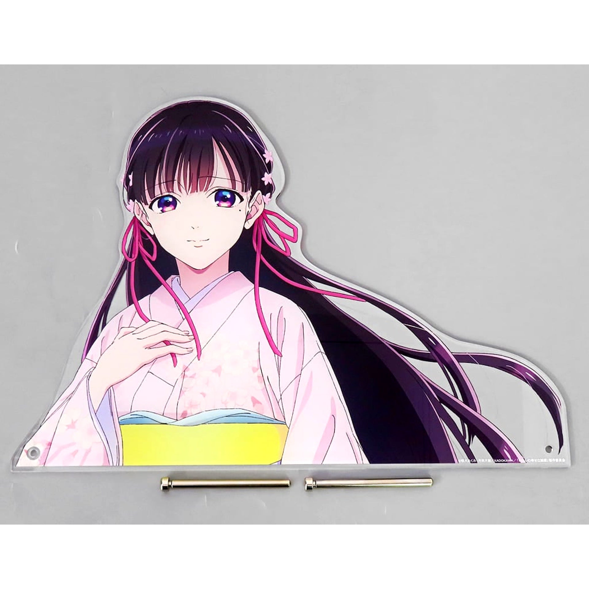 My Happy Marriage Miyo Saimori Draw!Draw! Extra-Large Die-Cut Acrylic Panel Prize A-1 Acrylic Stands [USED]