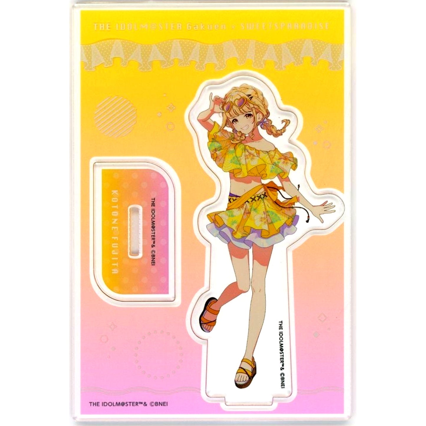 Kotone Fujita Gakuen Idolmaster Full Body Acrylic Stand SWEETS PARADISE Vol.3 [USED]