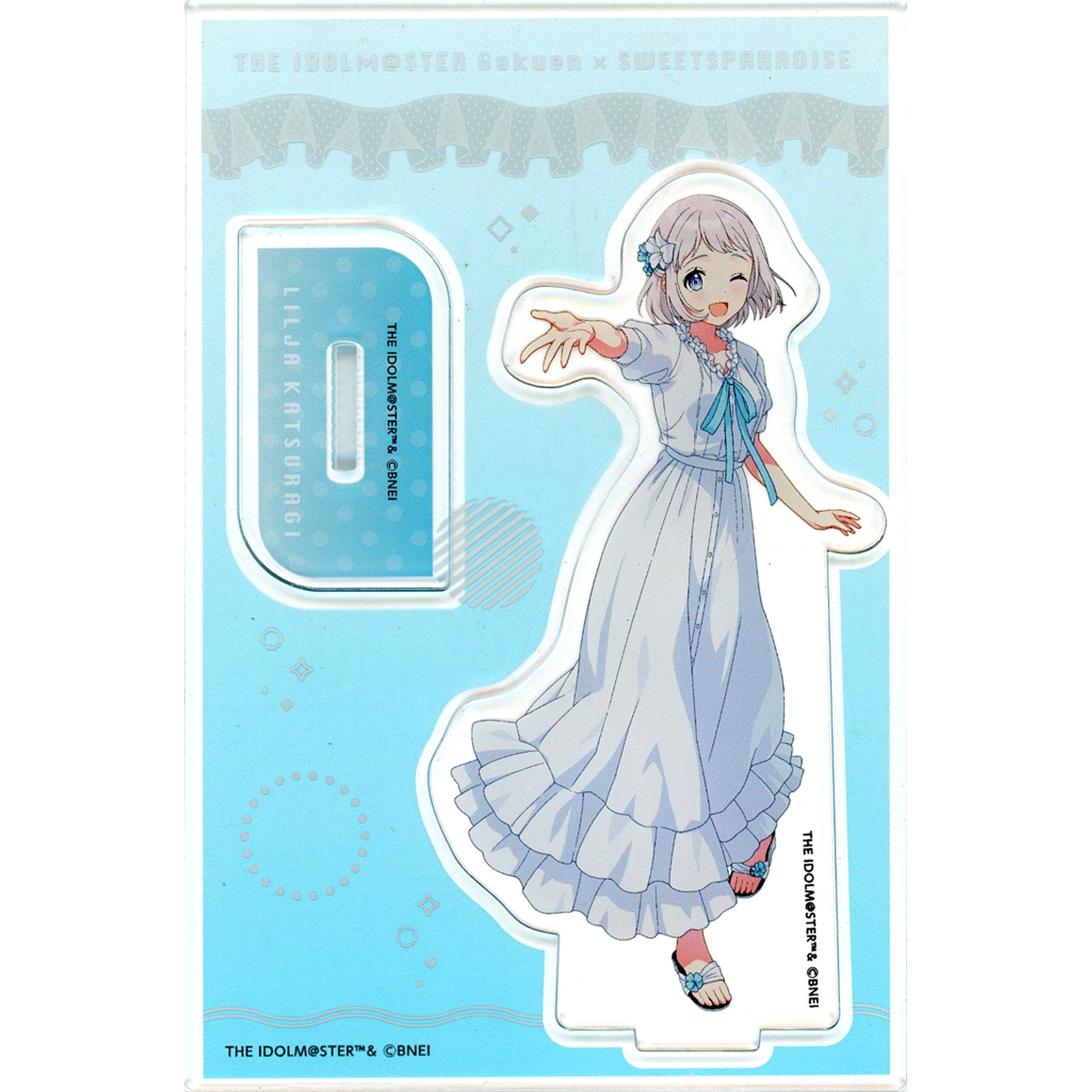 Lilja Katsuragi Gakuen Idolmaster x Sweets Paradise Part 3 Life-Size Acrylic Stand [USED]