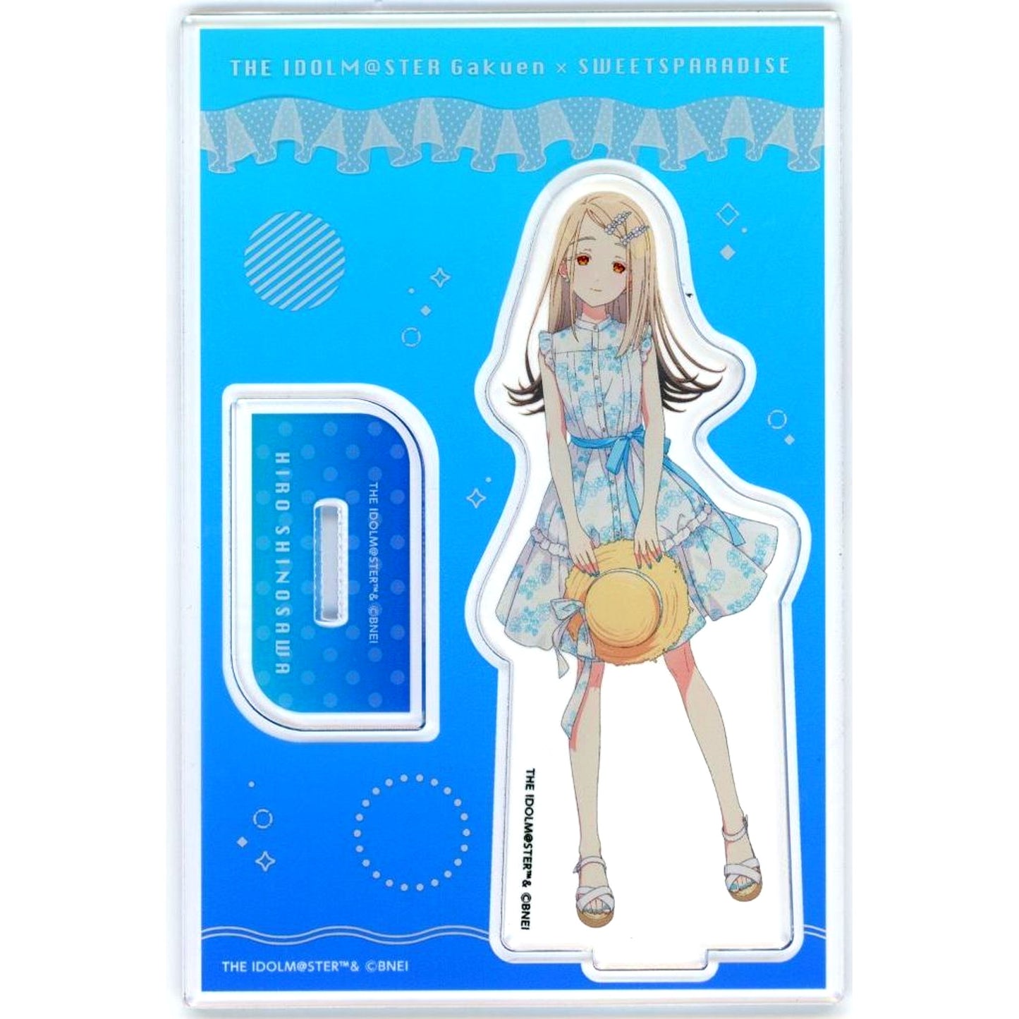 Hiro Shinosawa Gakuen Idolmaster x SWEETS PARADISE Vol. 3 Life-size Acrylic Stand [USED]