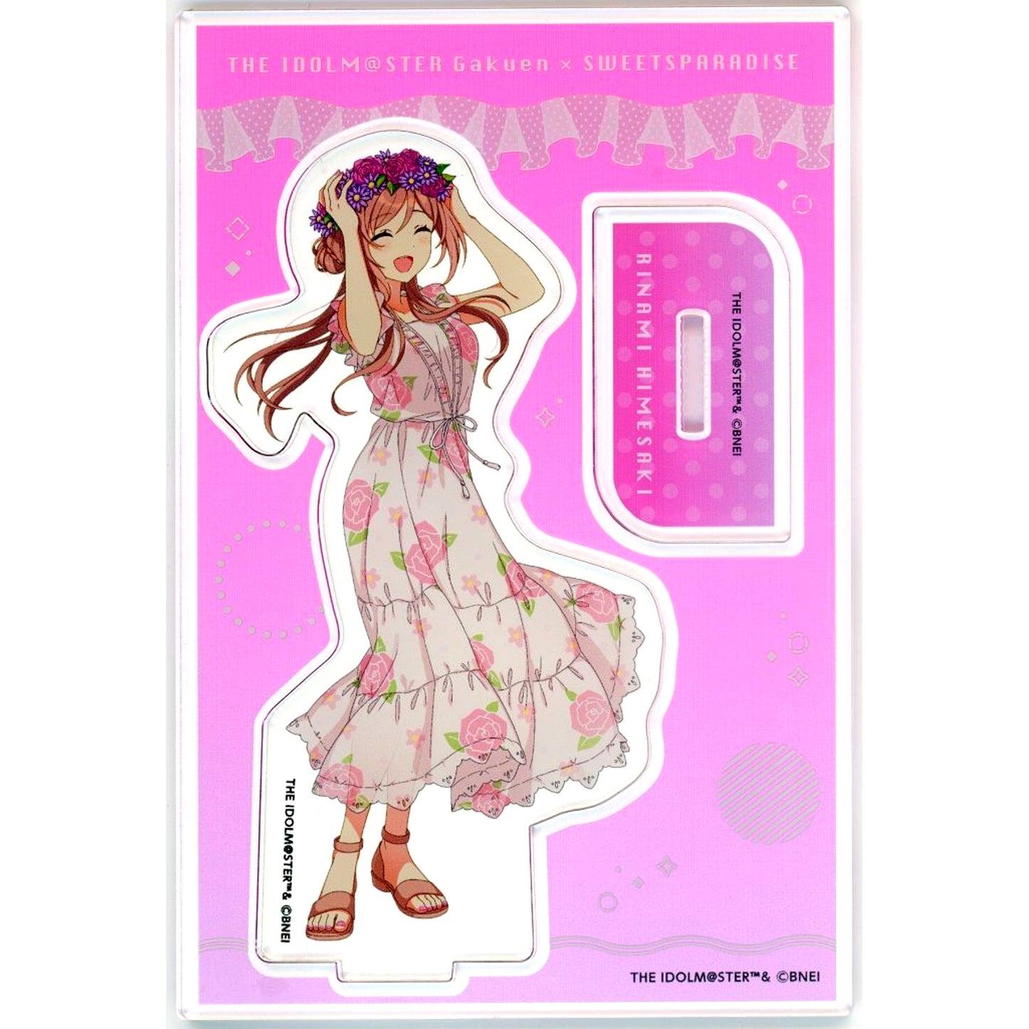 Rinami Himesaki Gakuen Idolmaster Scale Acrylic Stand x SWEETS PARADISE Vol.3 [USED]