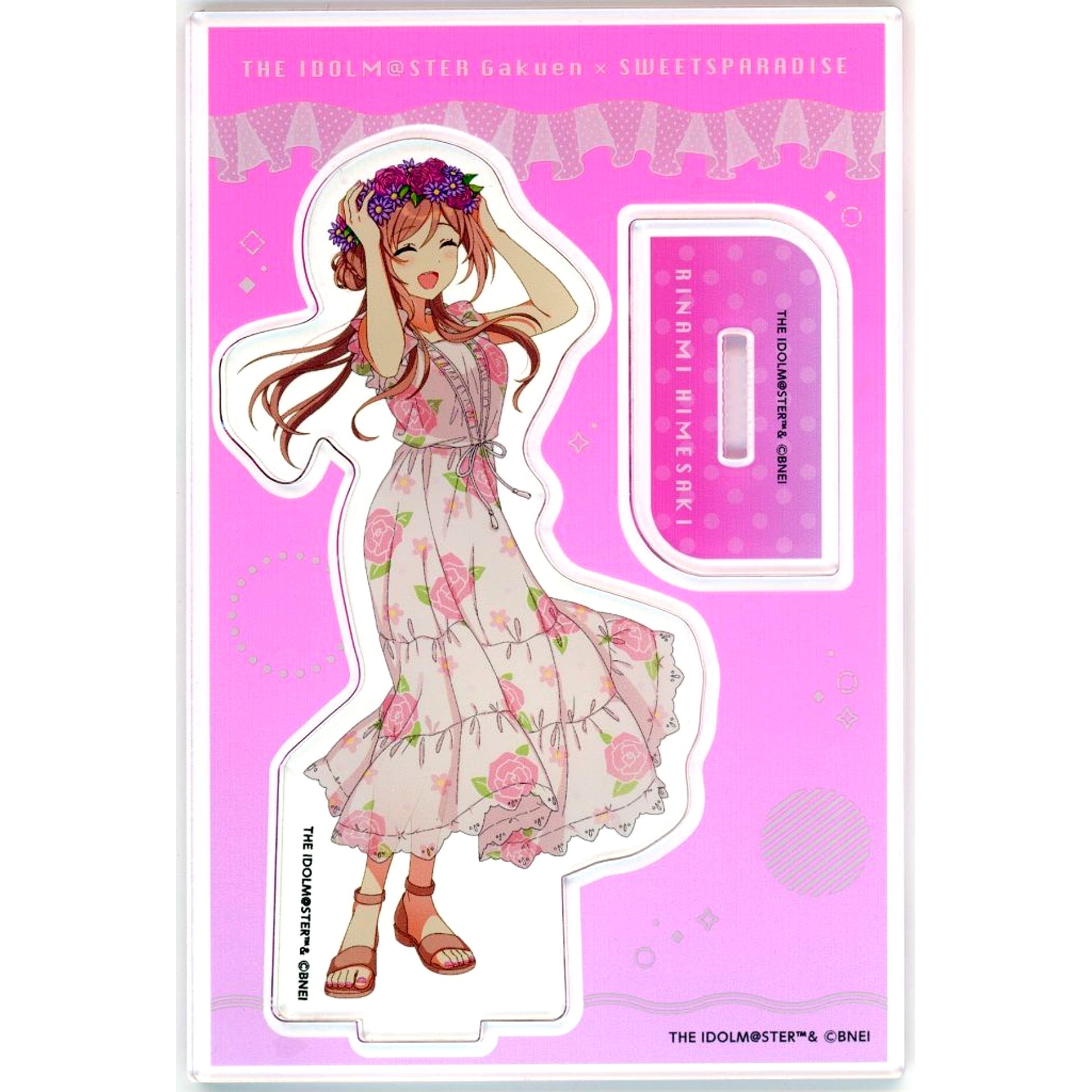 Rinami Himesaki Gakuen Idolmaster Scale Acrylic Stand x SWEETS PARADISE Vol.3 [USED]
