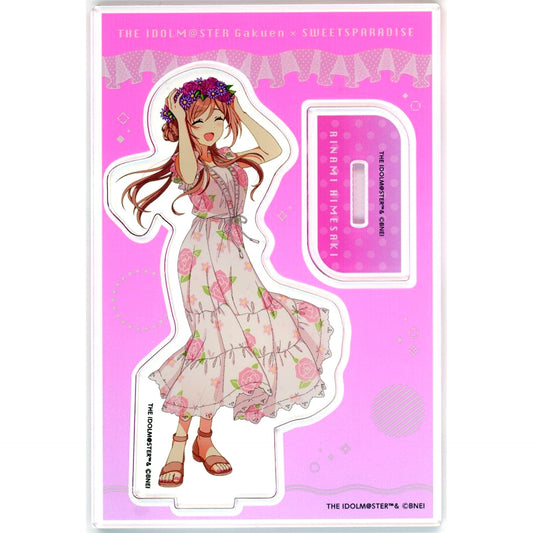 Rinami Himesaki Gakuen Idolmaster Scale Acrylic Stand x SWEETS PARADISE Vol.3 [USED]