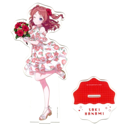 Saki Hanami Gakuen Idolmaster Big Acrylic Stand SWEETS PARADISE Vol 3 [USED]