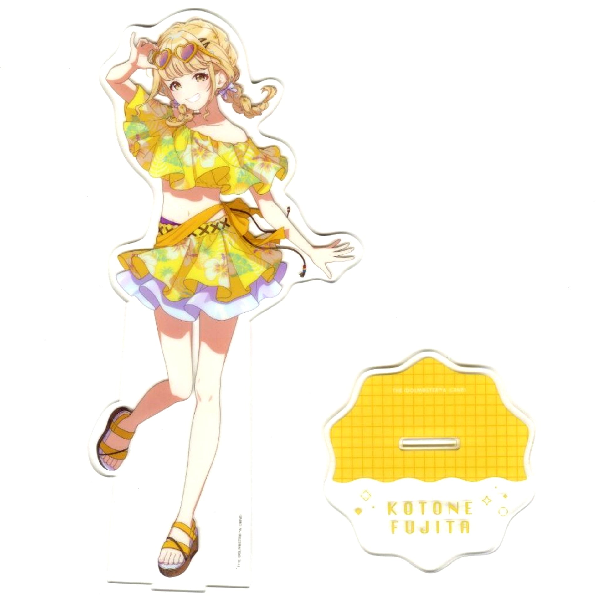 Kotone Fujita Gakuen Idolmaster Big Acrylic Stand SWEETS PARADISE Vol.3 [USED]