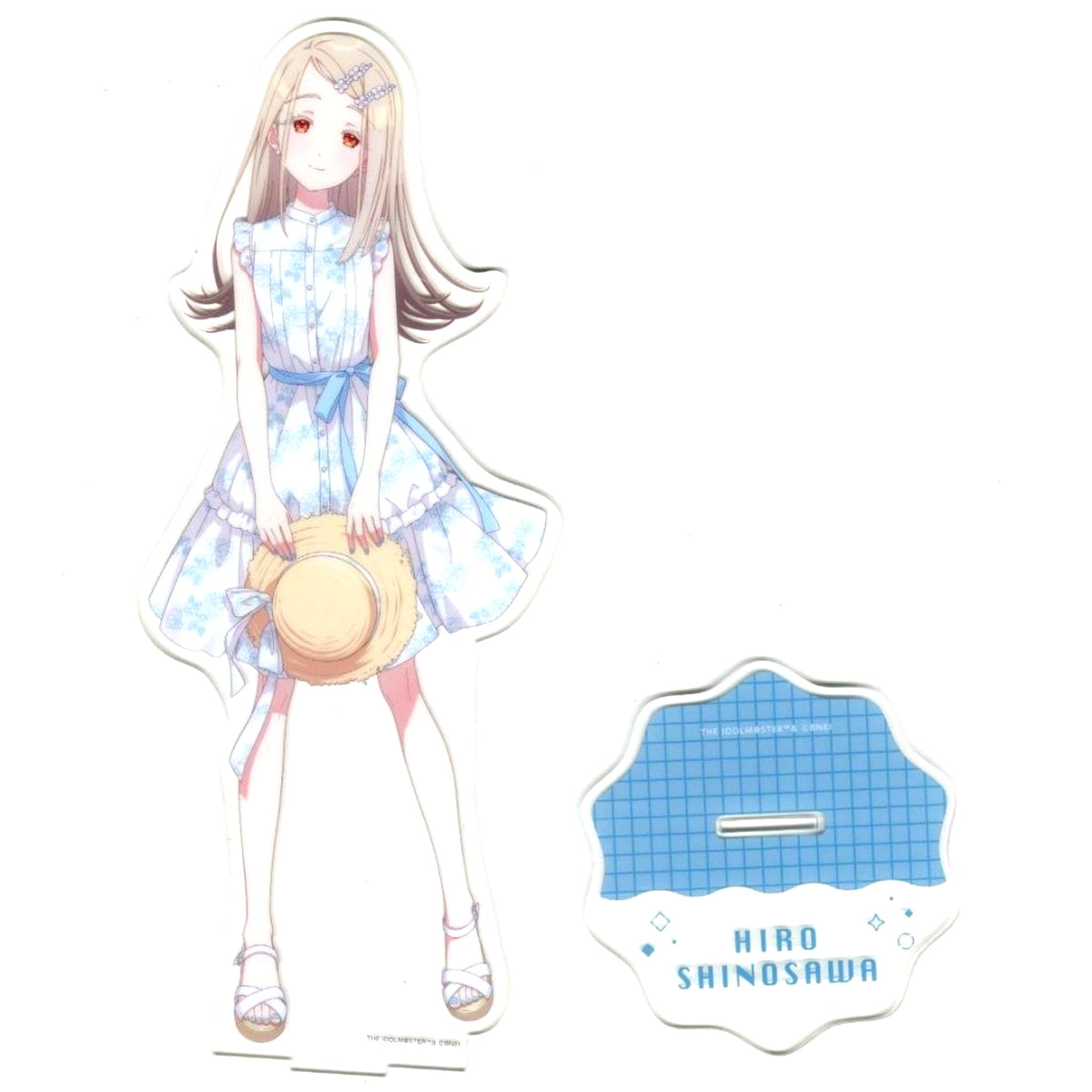 Hiro Shinozawa Big Acrylic Stand Gakuen iDOLM@STER x SWEETS PARADISE Part 3 [USED]