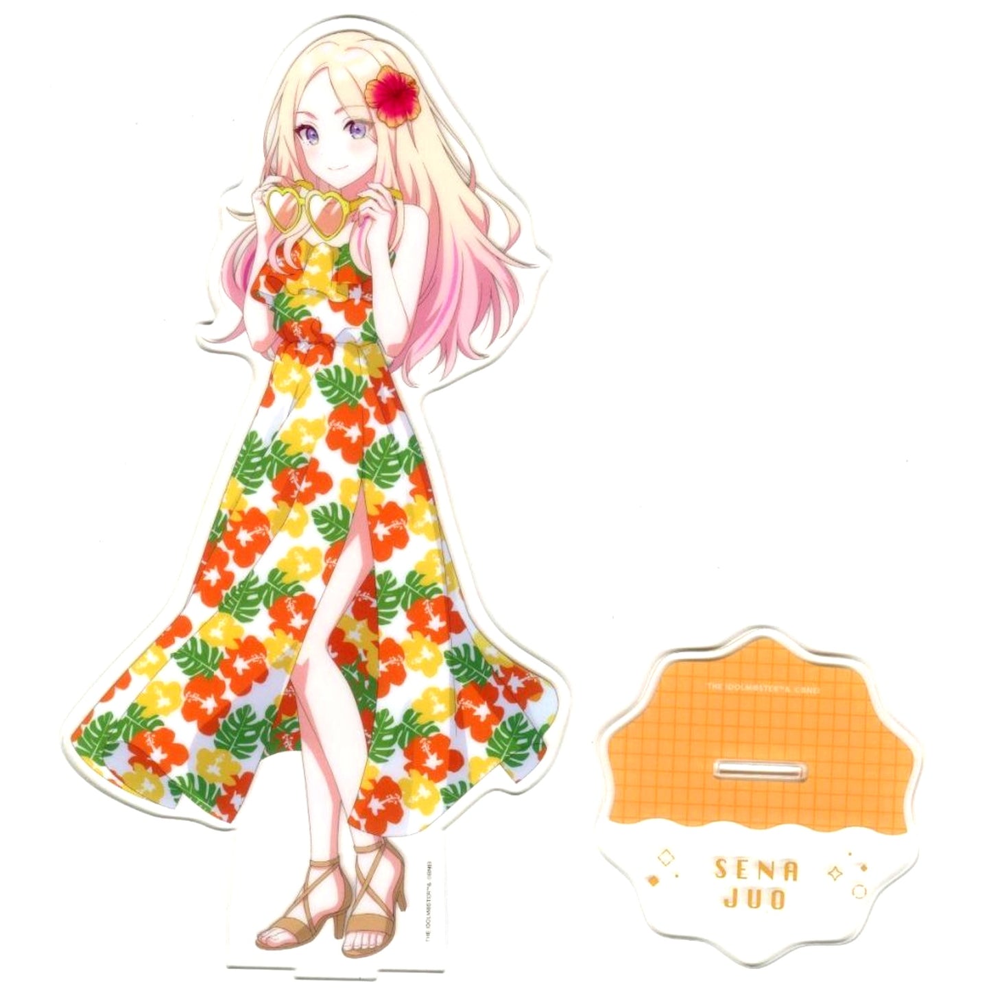 Sena Juo BIG Acrylic Stand Gakuen Idolmaster x SWEETS PARADISE Vol.3 [USED]