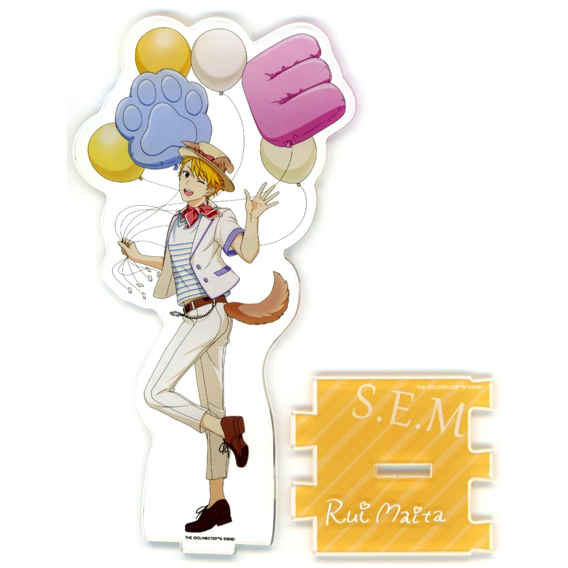 Rui Maita The Idolmaster SideM Summer Doggie Pop Up Store Acrylic Stand [USED]