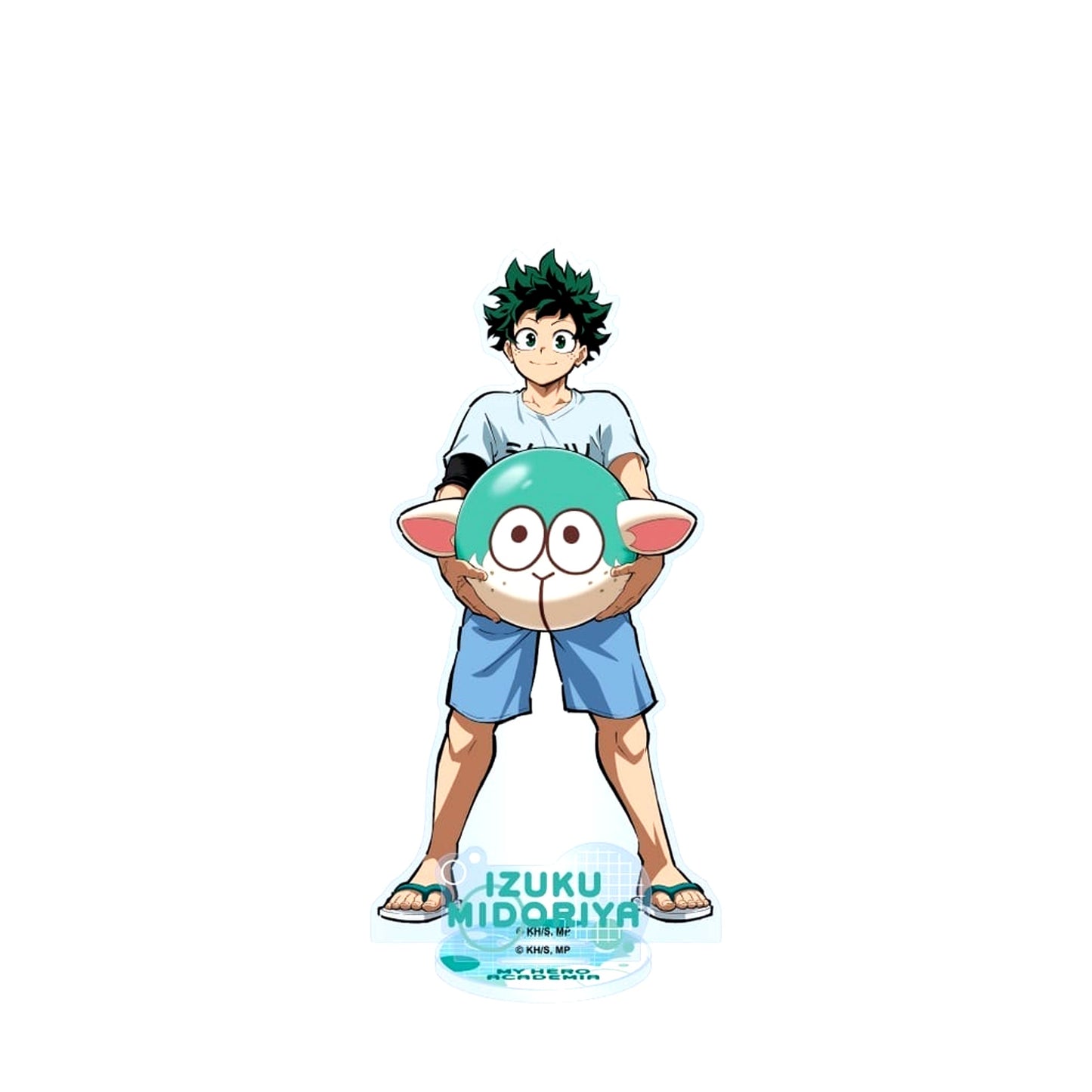 Izuku Midoriya My Hero Academia Acrylic Stand Animal Beach Ball Ver [USED]